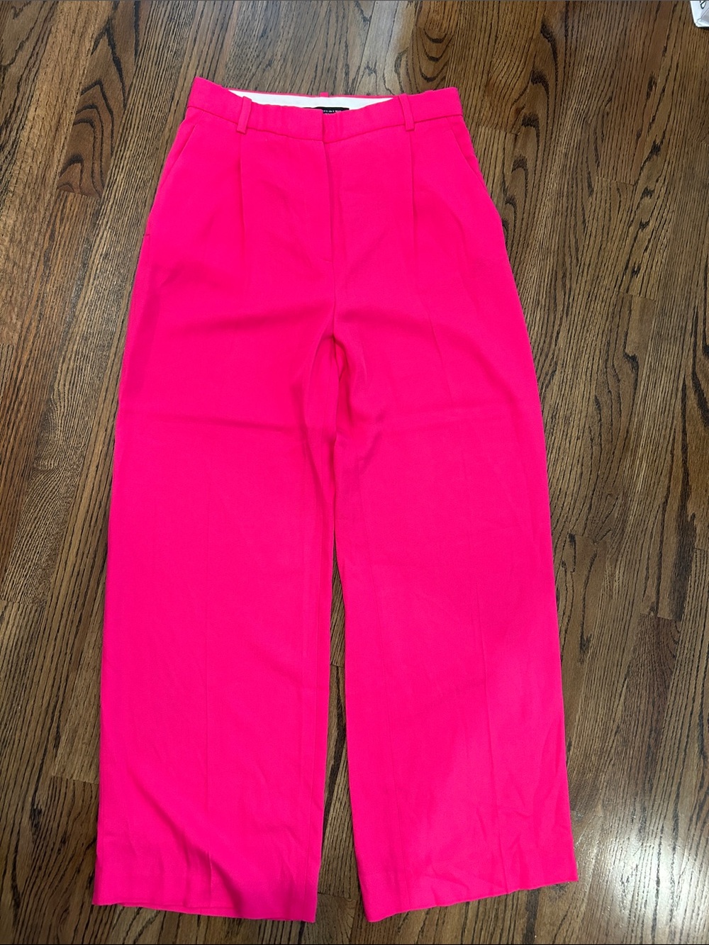 Zara Hot Pink Trousers